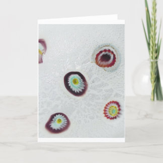 Murano Millefiori Detail Study Kort