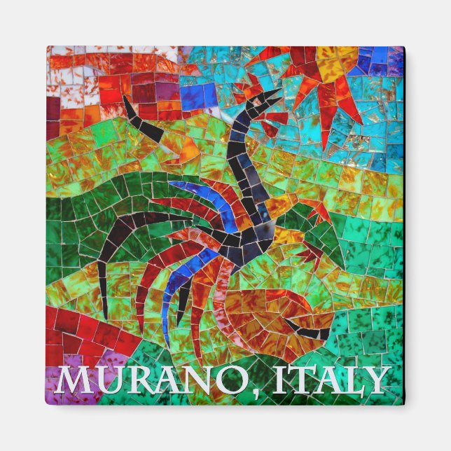 Murano Mosaic II Magnet (Framsidan)