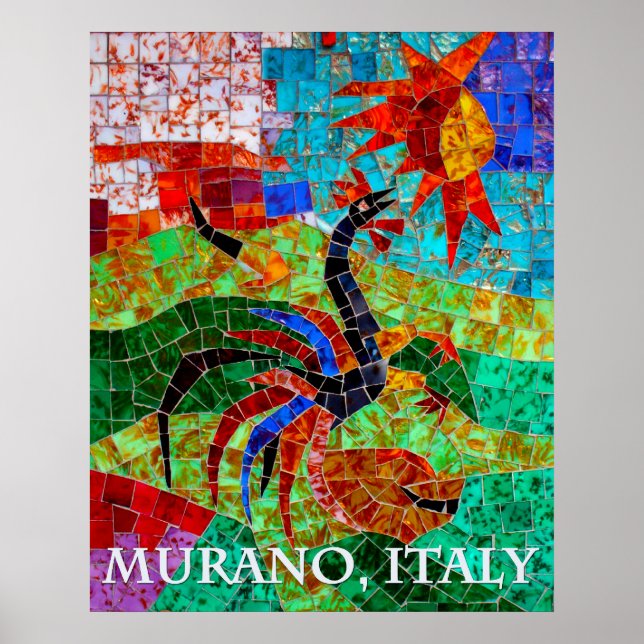 Murano Mosaic II Poster (Framsidan)
