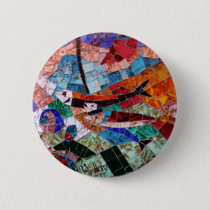Murano mosaik knapp