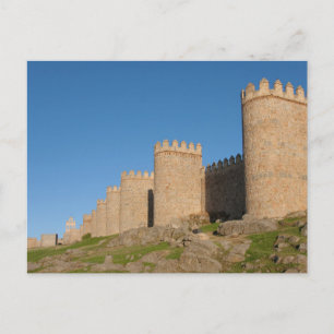 Murarna i Avila Vykort