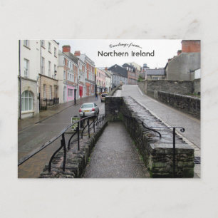 Murarna i Londonderry Nordirland Vykort