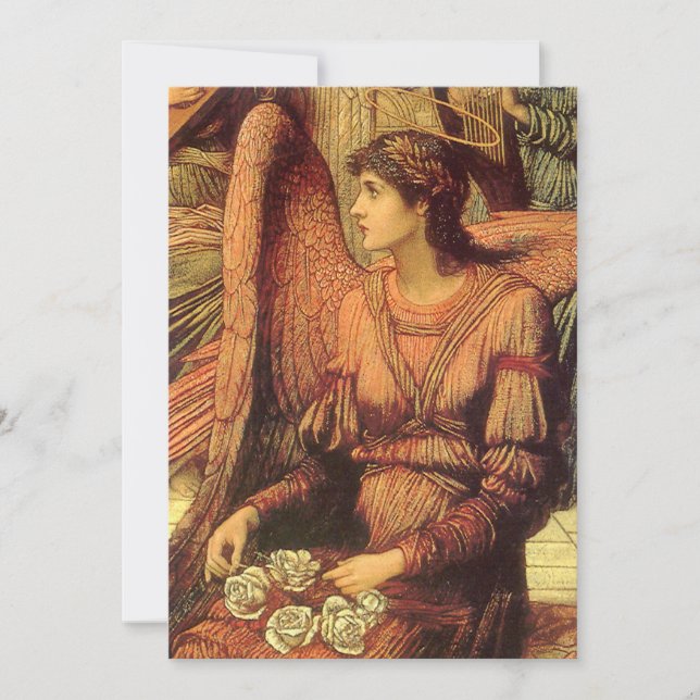 Murarna kring Guds hus, ängel av John Strudwick (Framsida)