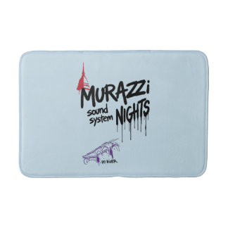 Murazzi Sound System Nätter - Drip Spray Edition Badrumsmatta