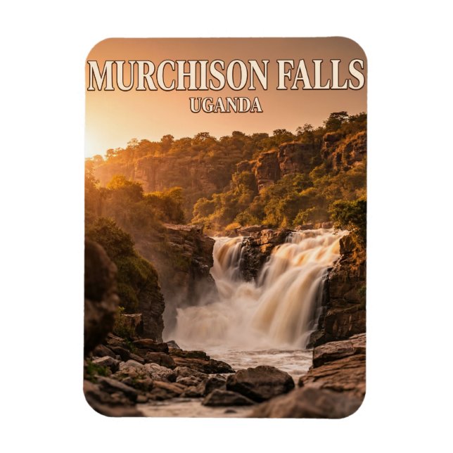 Murchisonfallen, Masindi, Västra regionen Magnet (Vertikal)