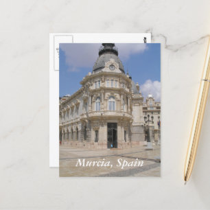 Murcia, Spanien byggnad Vykort