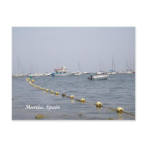 Murcia, spanska båtar i hamnen