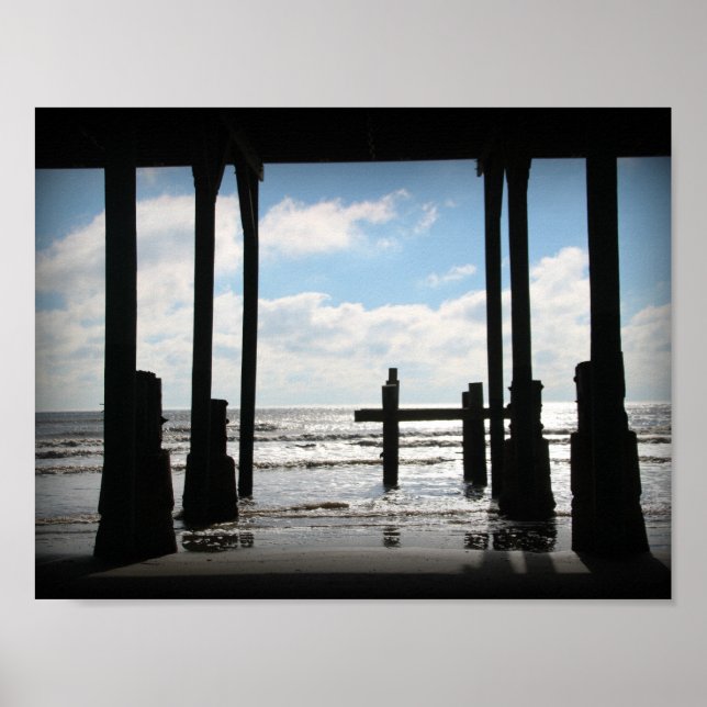 Murdchs Pier Galveston Island Poster (Framsidan)