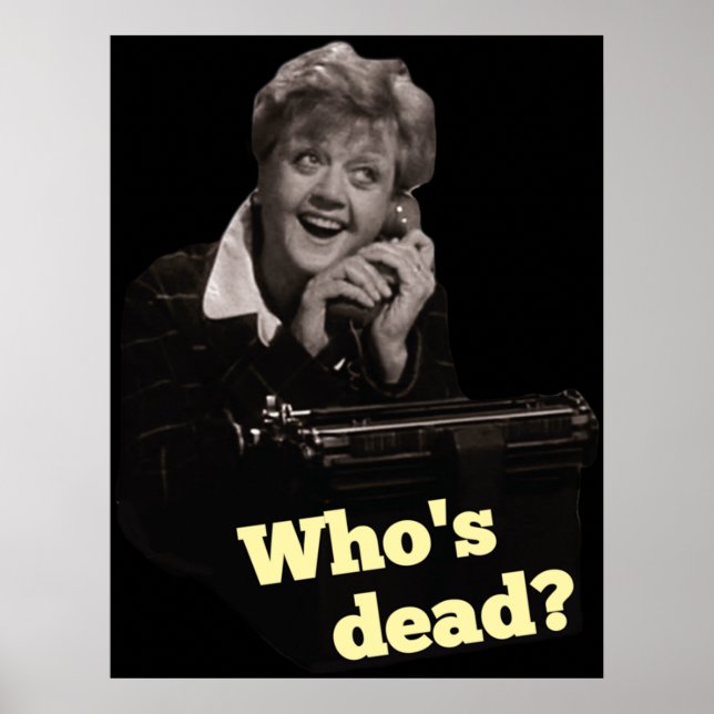 Murder Hon Wrote Poster (Framsidan)