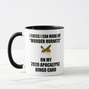 Murder Hornets 2020 Apocalypse Bingo Mugg