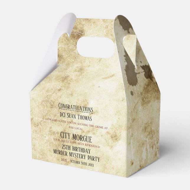 Murder Myasty Birthday Presentaskar (Framsidan Sidan)