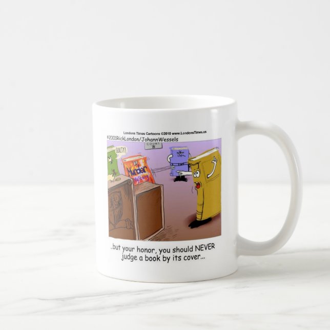 Murder Myasty Courtroom Drama Funny Tees & Gifts Kaffemugg (Höger)
