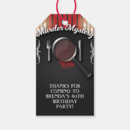 Murder Myasty Dinner Theater Party Presentetikett