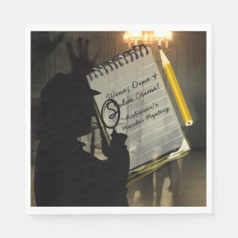 Murder MyParty Napkins Personlig Pappersservett