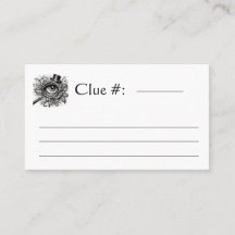 Murder Mystoppmiddag Clue