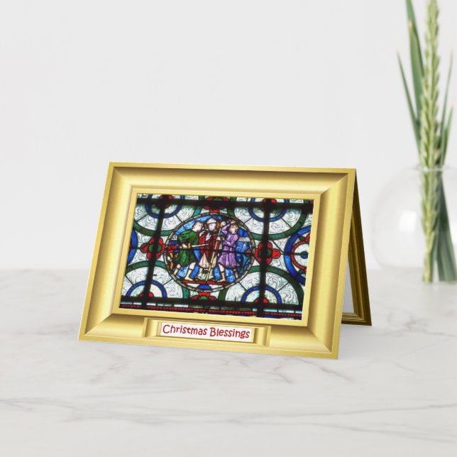 Murder of Becket, Canterbury Cathedral, England Helgkort (Framsida)