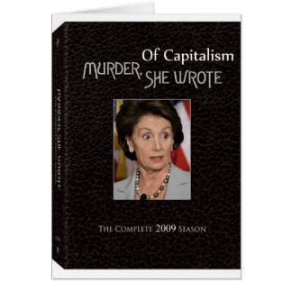 Murder Pelosi Wrote Hälsningskort