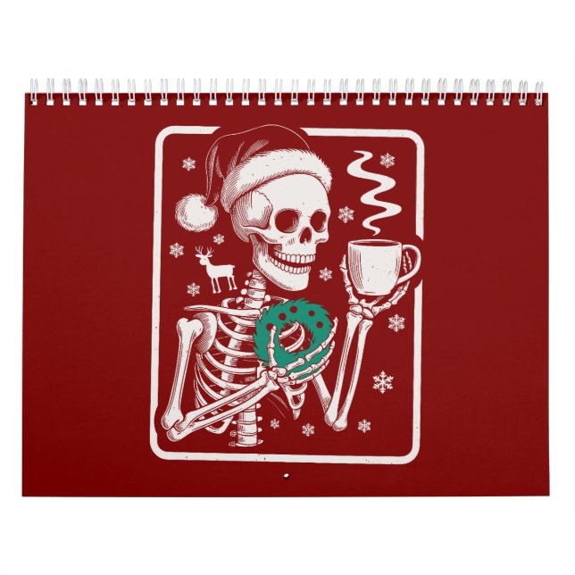 Murder Shows Friends Horror Tee Skeleton Christmas Kalender (Omslag)