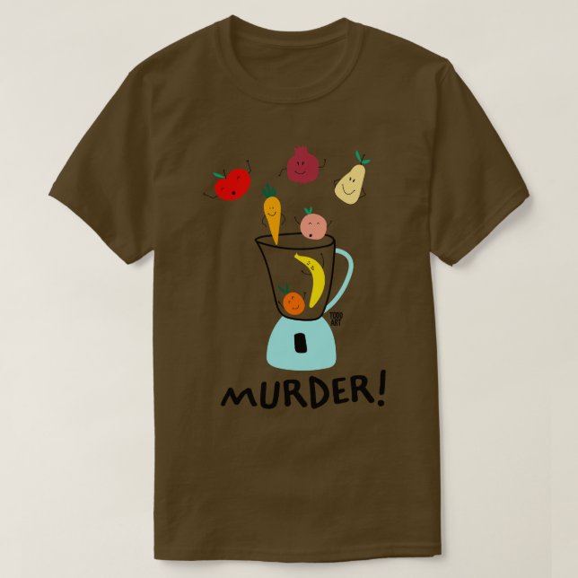 MURDER T SHIRT (Design framsida)