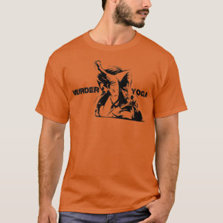 Murder Yoga Fighting Sport Jiu Jitsu Bjj MMA Funny T Shirt