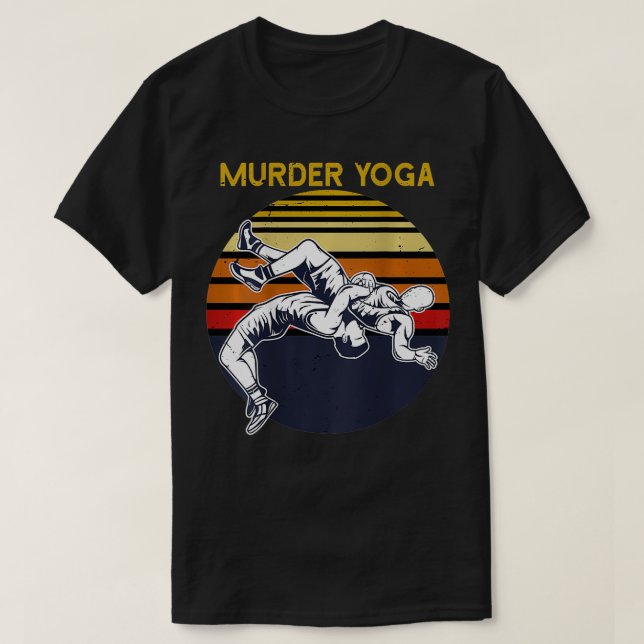 Murder Yoga T Shirt (Design framsida)