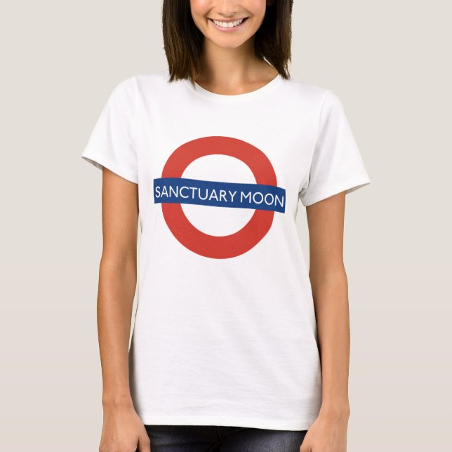 Murderbot Diaries Sanctuary Moon Underground  T Shirt (Framsida)