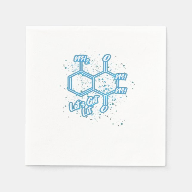 Murderino Crime Älskare Luminol Låt oss Lit Pappersservett (Framsidan)