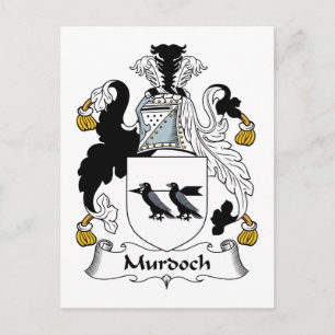 Murdoch Family Crest Vykort