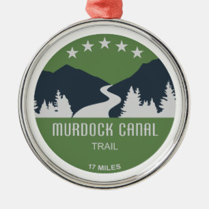 Murdock Canal Trail Utah Julgransprydnad Metall