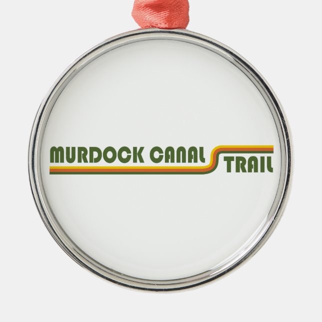 Murdock Canal Trail Utah Julgransprydnad Metall (Framsidan)