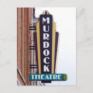 Murdock Theater, Wichita, Kansas Vykort
