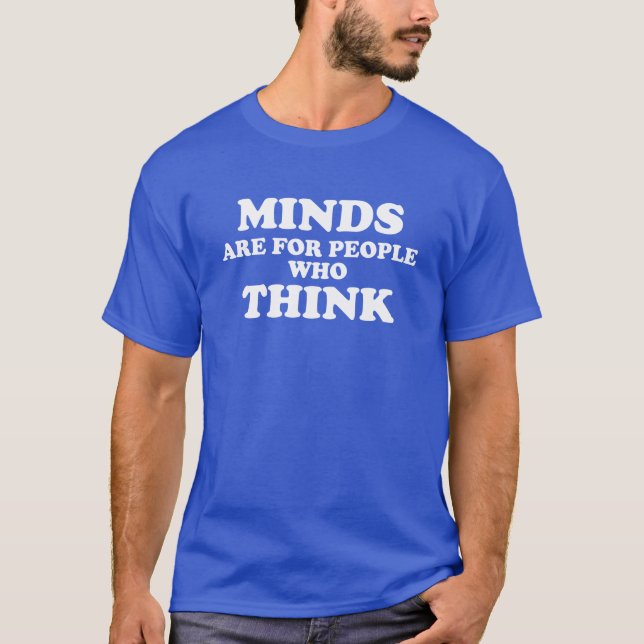 Murdocks Minds är för folk som tänker Tee Shirt (Framsida)