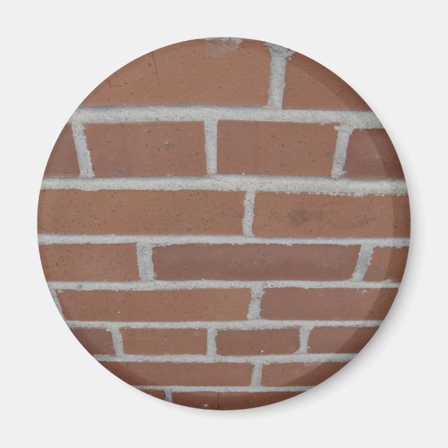 Muren av tegelstenar magnet (Framsidan)
