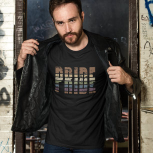Muren pastel Retro Gay pride Rainbow LGBTQ2S+ T Shirt