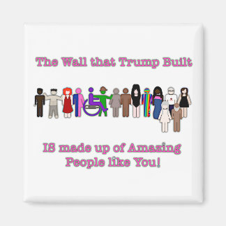 Muren som Trump Byggt Magnet