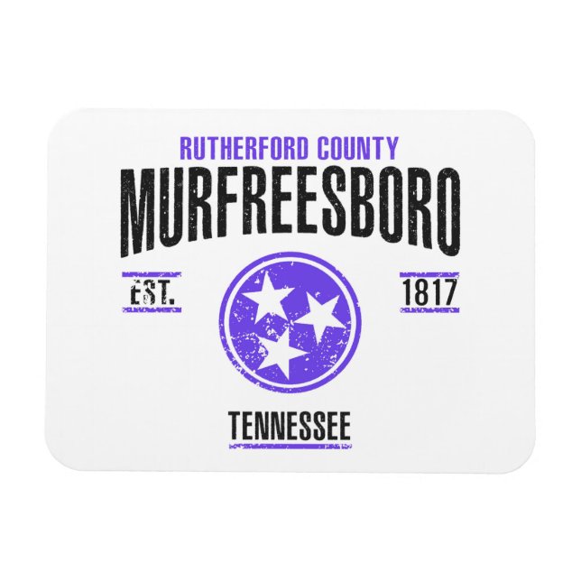 Murfreesboro Magnet (Horisontell)