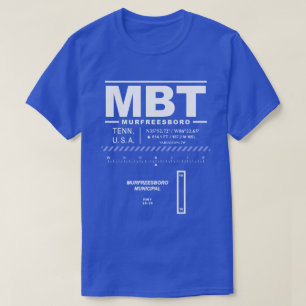Murfreesboro Municipal Airport MBT-Shirt T Shirt