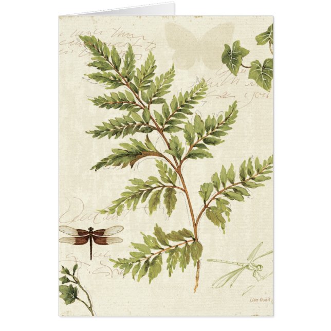 Murgröna och Ferns Hälsningskort (Framsidan)