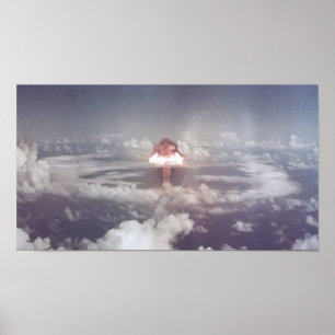 Murgrönaen kärn- Mike - testa 1952 - U.S. Nukes i Poster