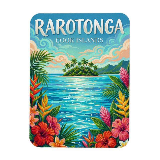 Muri Lagoon Cooköarna Magnet (Vertikal)