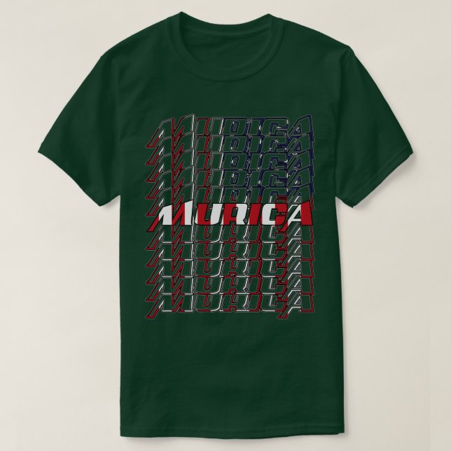 Murica America T Shirt (Design framsida)