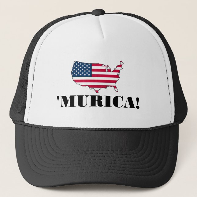 Murica flagga truckerkeps (Framsida)