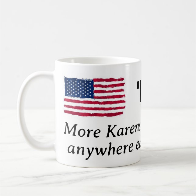 Murica.. Fler karener per Capita Kaffemugg (Vänster)
