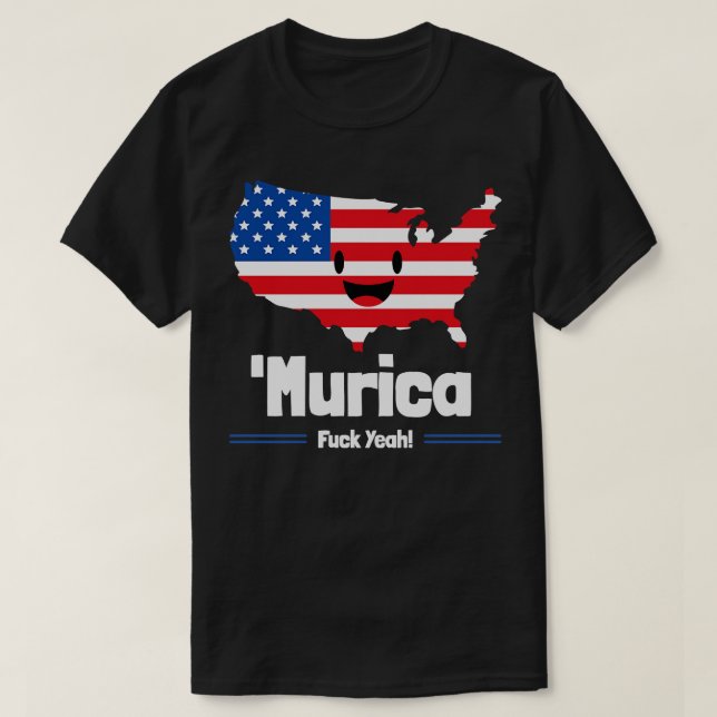 Murica Ja T Shirt (Design framsida)