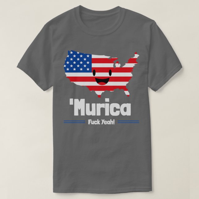 Murica Ja T Shirt (Design framsida)