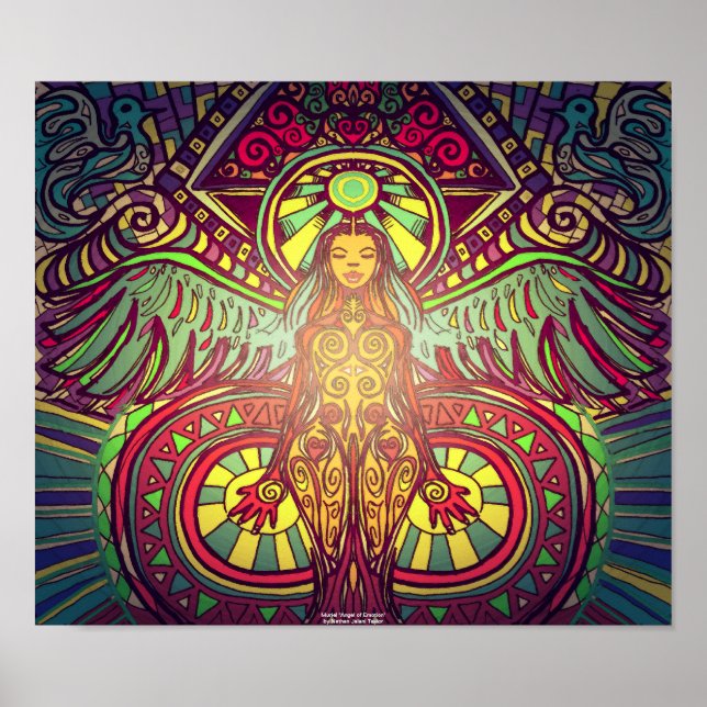 Muriel ’Angel of Känslor’ Poster (Framsidan)