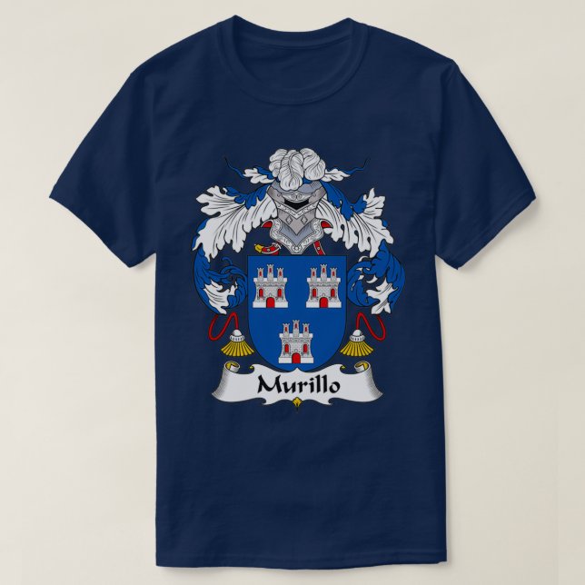 Murillo Jackar om Arm Family Crest T Shirt (Design framsida)