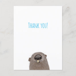 Murmängd tack-kort vykort