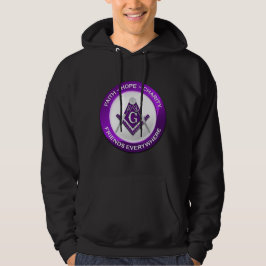 Murmansk Mäns Hoodie Lila