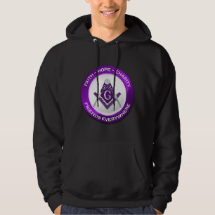 Murmansk Mäns Hoodie Lila